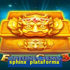 sphinx plataforma de jogos